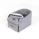 Central Front Seat Pet Carrier for Safe Travel