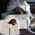 Central Front Seat Pet Carrier for Safe Travel