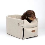 Central Front Seat Pet Carrier for Safe Travel