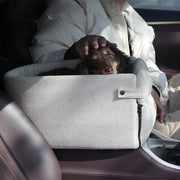 Central Front Seat Pet Carrier for Safe Travel