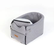 Central Front Seat Pet Carrier for Safe Travel