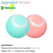 Smart Rolling Cat Toy Ball