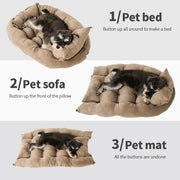 Convertible 3-in-1 Pet Bed