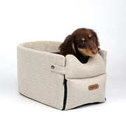 Central Front Seat Pet Carrier for Safe Travel